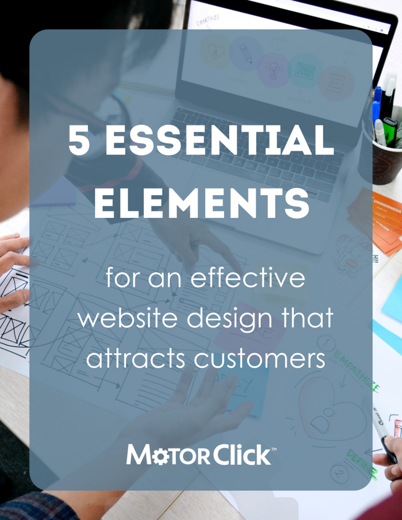 5 Essential Elements of Web Design